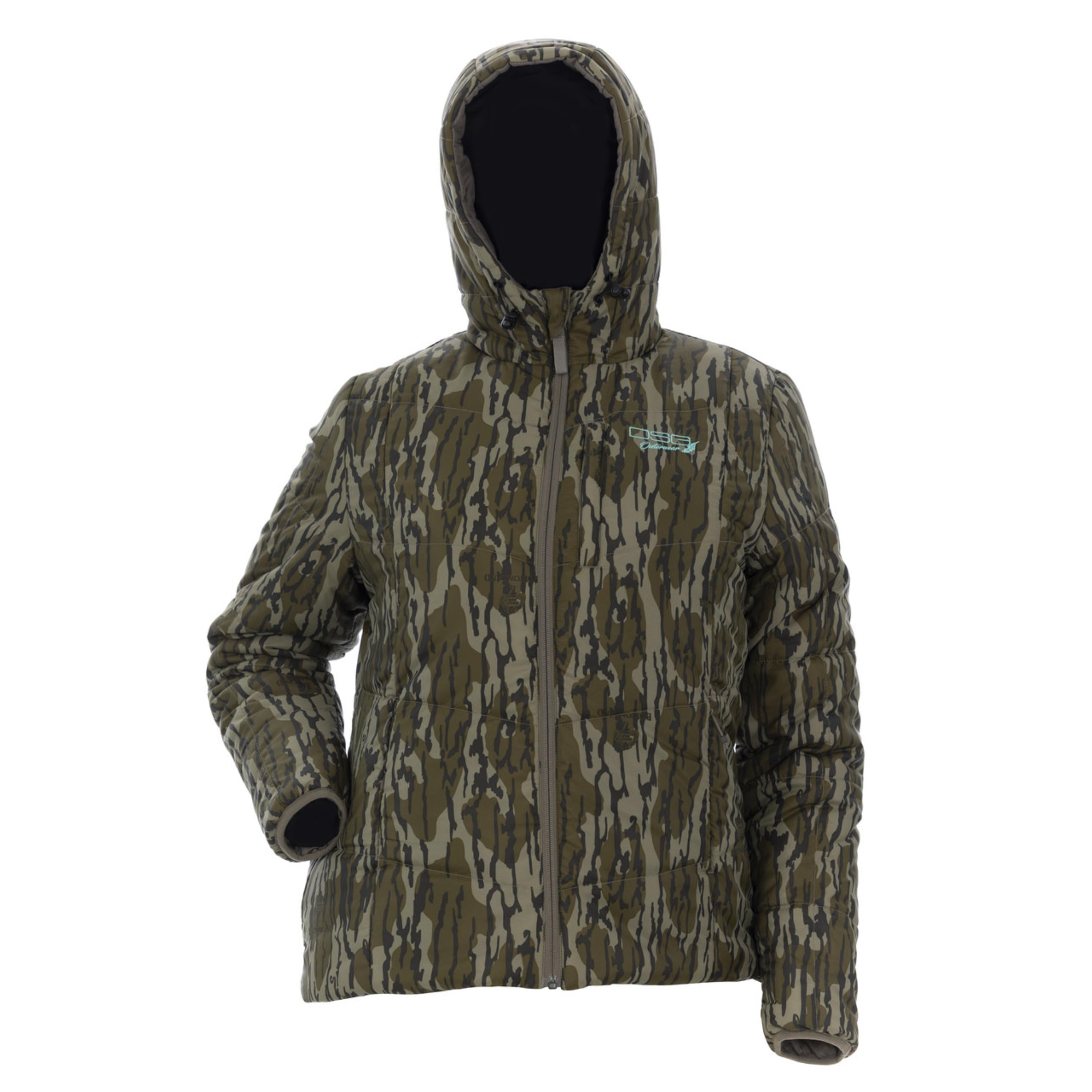 Reversible puffer jacket by DSG Outerwear featuring a quilted design and versatile style, shown in a neutral color.
