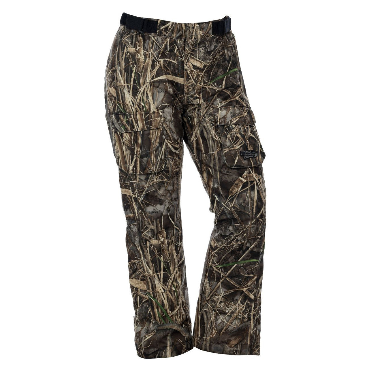 Kylie 5.0 bib pants by DSG OUTERWEAR, black waterproof outerwear with adjustable straps and reinforced knees.