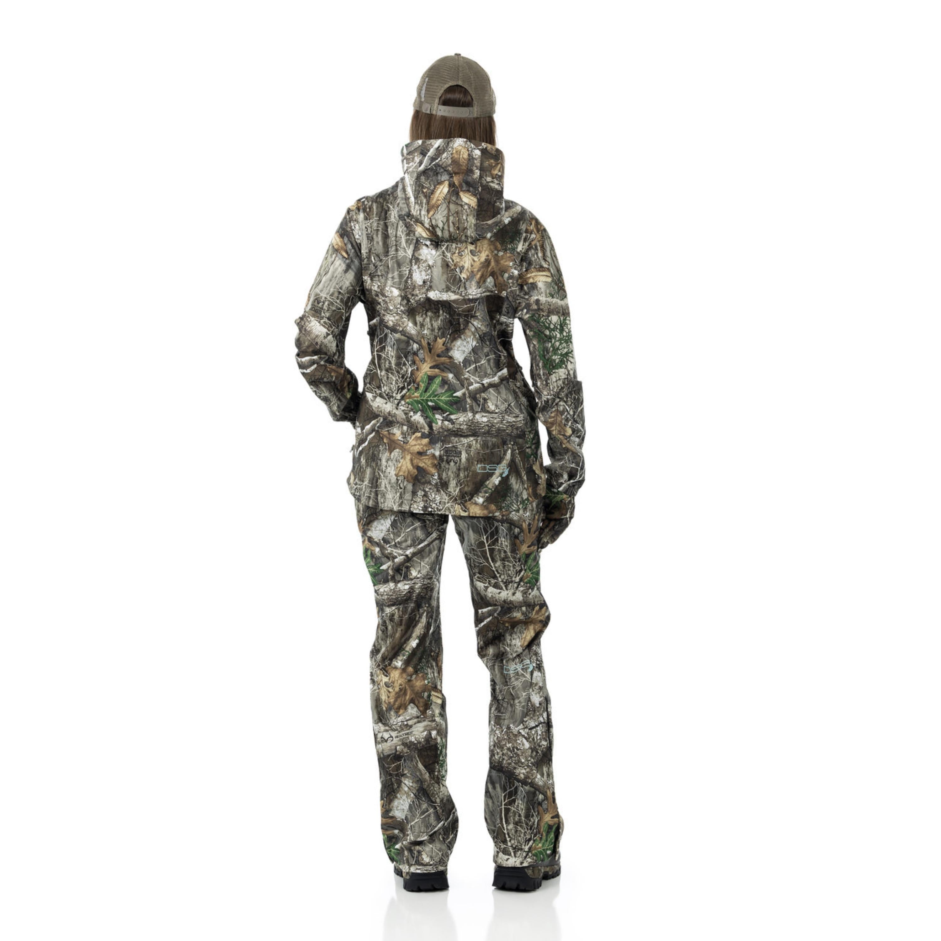 DSG OUTERWEAR Nova Rain Pant in waterproof fabric, featuring adjustable waist and tapered legs for outdoor rain protection.