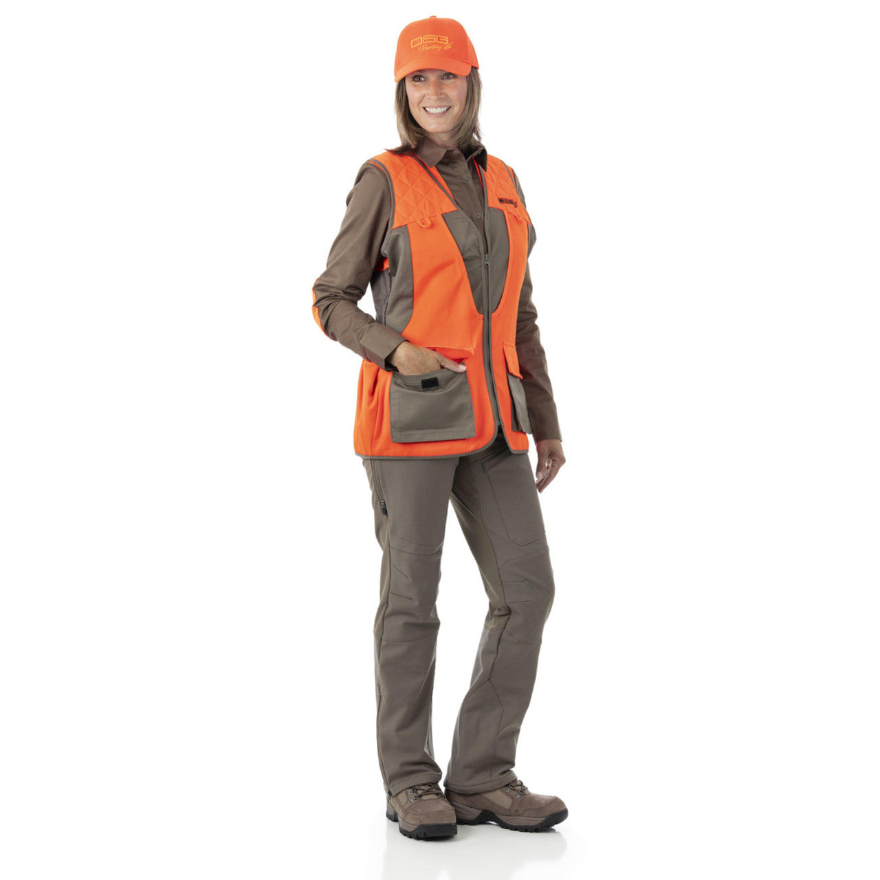 Dark green Kortni Upland Pant by DSG OUTERWEAR featuring a relaxed fit and durable fabric for outdoor wear