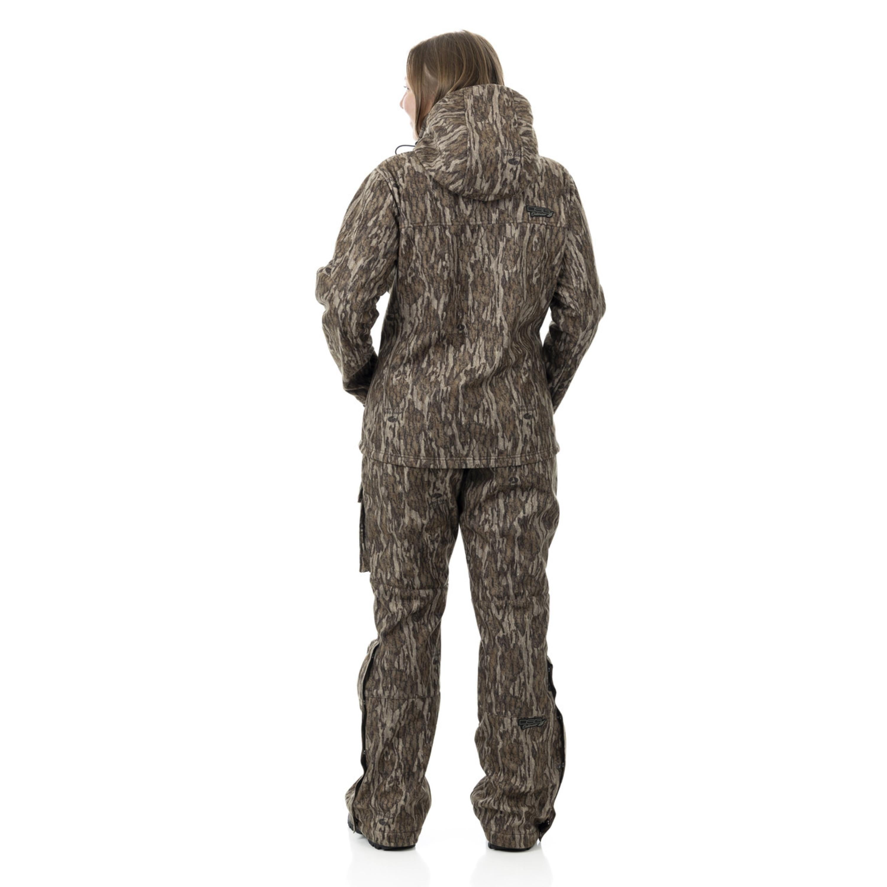Ava 3.0 Jacket by DSG OUTERWEAR, front view showcasing a stylish, lightweight winter jacket with a high collar and zipper.