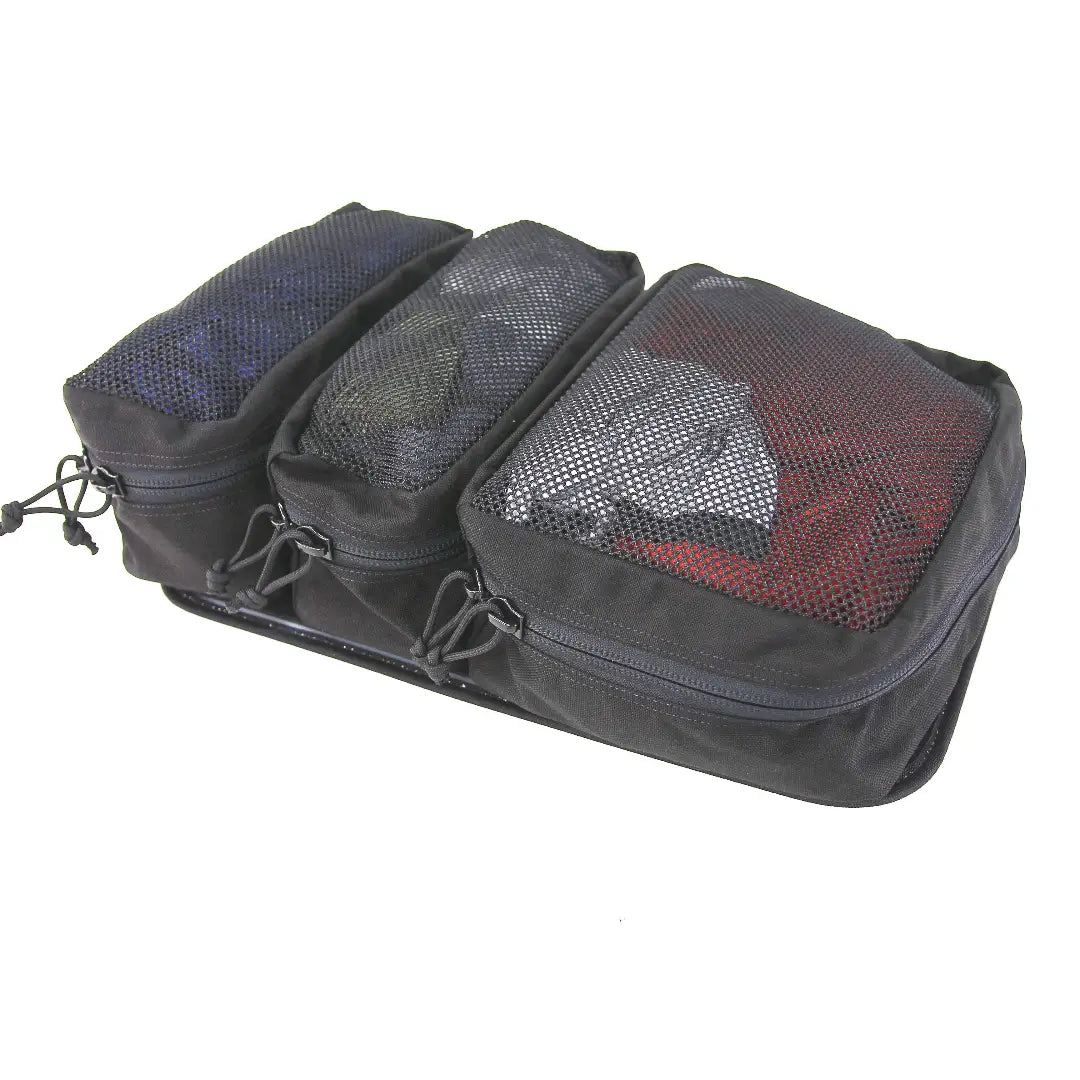 Recycled Firefighter 24 Hour PLUS backpack with mesh pouch, durable design, and multiple compartments for everyday use.