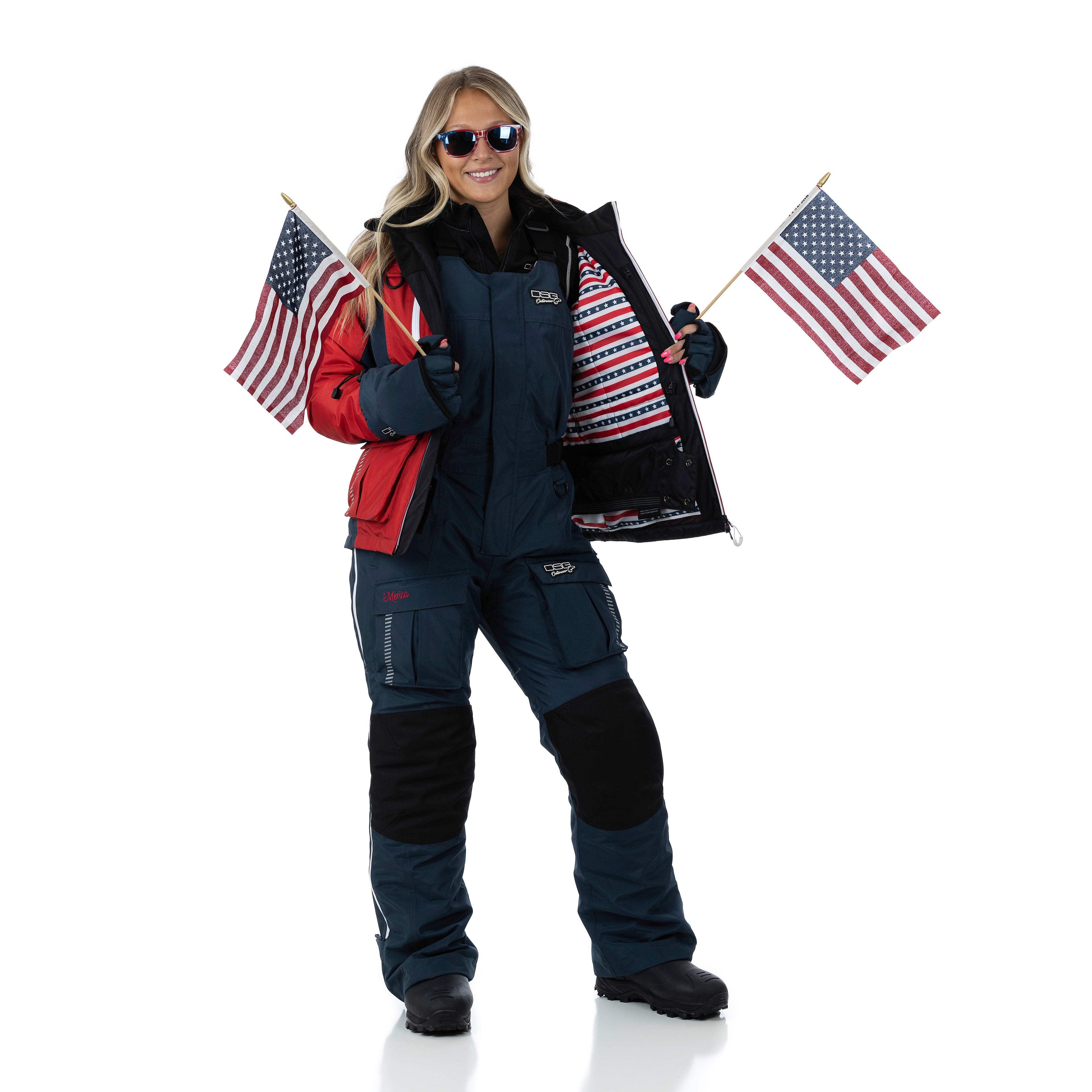 ★Limited Edition★ Arctic Appeal 3.0 Bib - 'MERICA - OVERLANDERS Outfitter