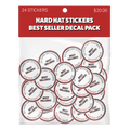 Hard Hat Sticker Best Sellers 24 Pack - $25 - OVERLANDERS Outfitter