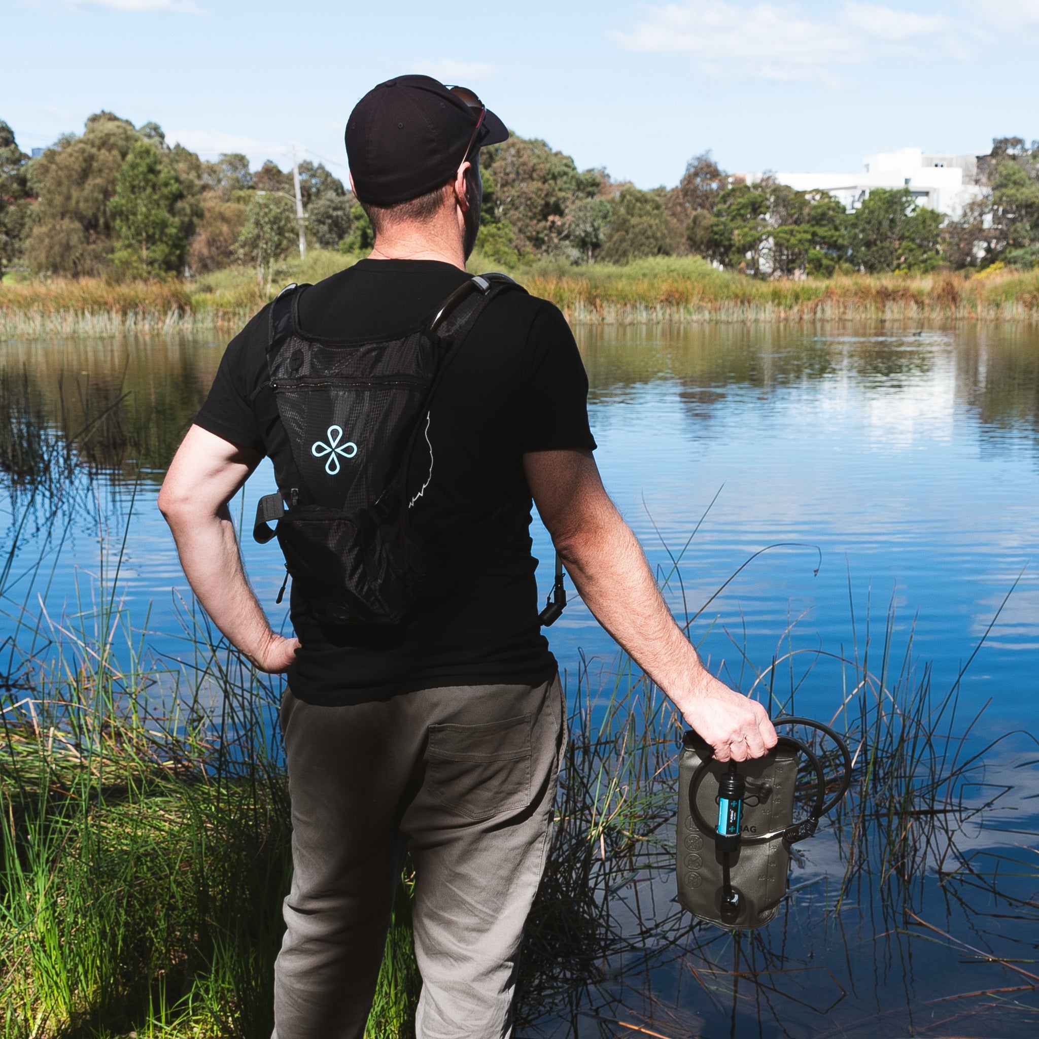 Puribag Adventure Pack - [hydration backpack with 2L water bladder and adaptable membrane filter kit] - OVERLANDERS Outfitter