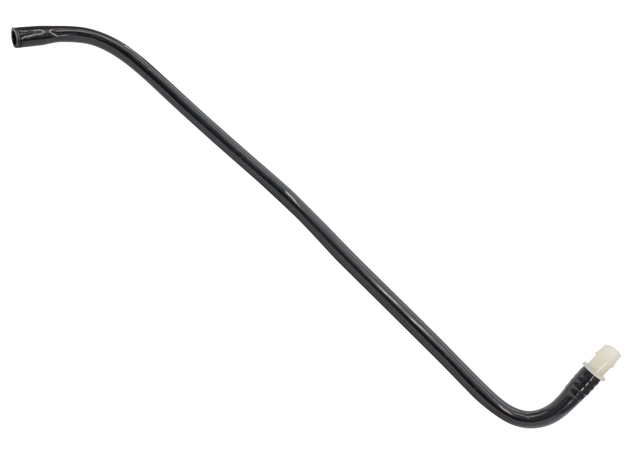 GoWesty fuel filler neck breather pipe with secure fittings, designed for easy installation on fuel tanks.