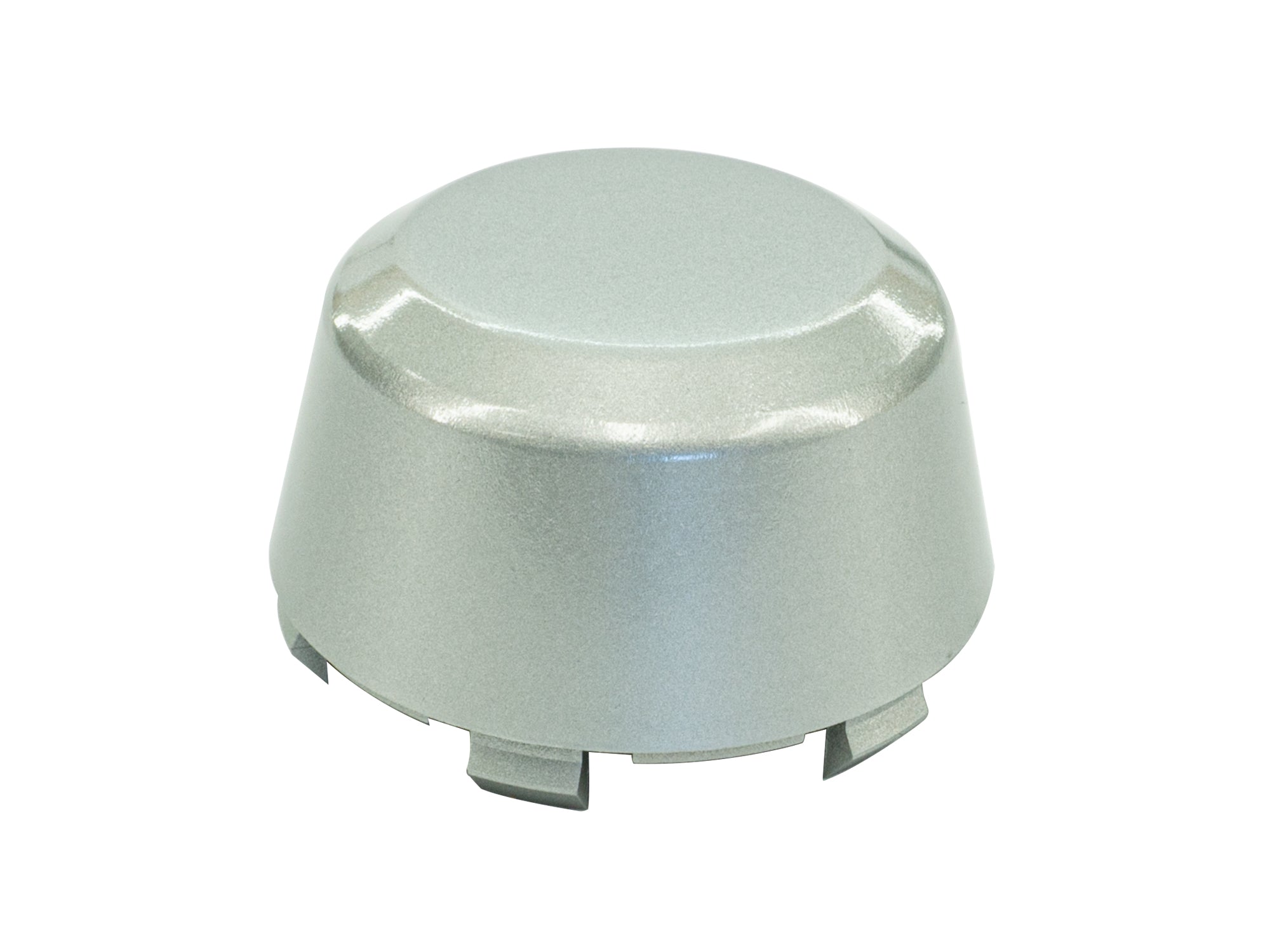 GoWesty center hubcap for factory alloy wheels, round with a polished finish and brand logo detail in the center.
