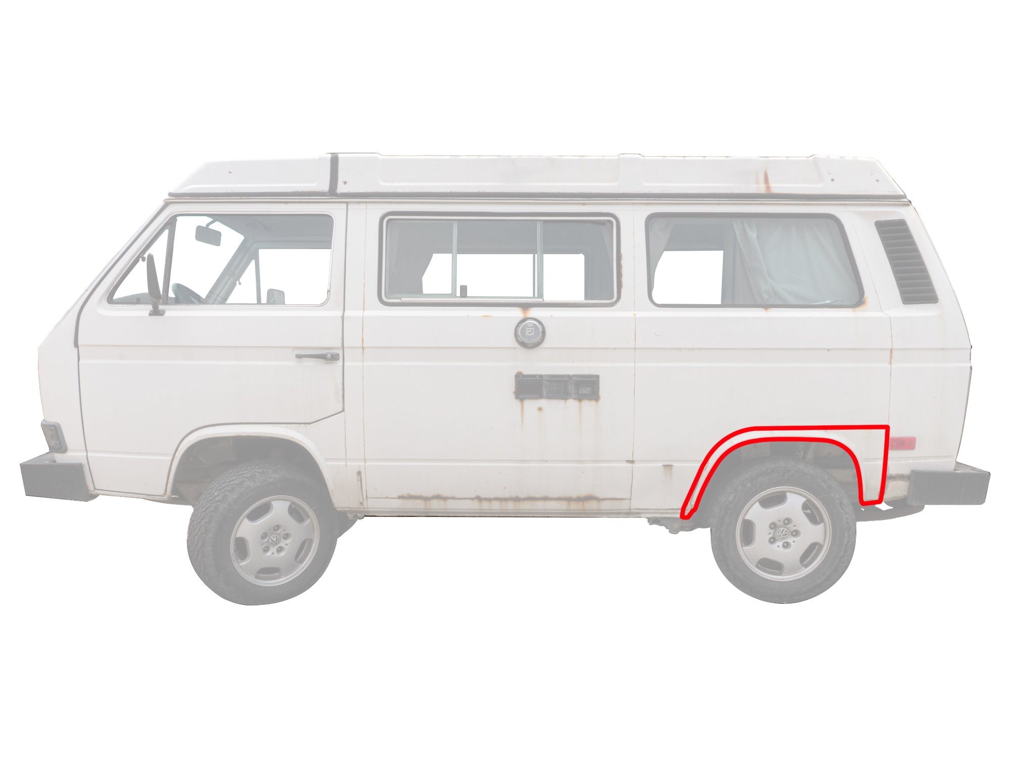 Body Panel - Wheel Arch Panel (Driver Rear) [Vanagon] - OVERLANDERS Outfitter