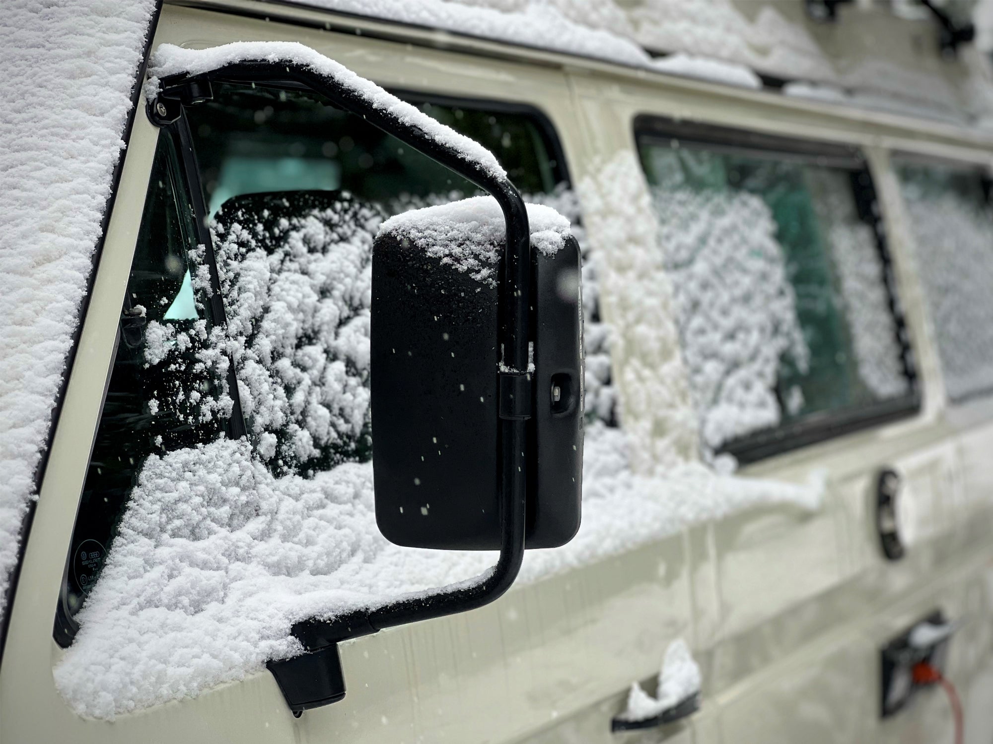 Heavy Duty Truck Mirror - Left Side [Vanagon] - OVERLANDERS Outfitter
