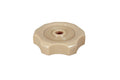 GoWesty skylight or louvered window knob showing a close-up of the functional, durable metal handle for window operation.