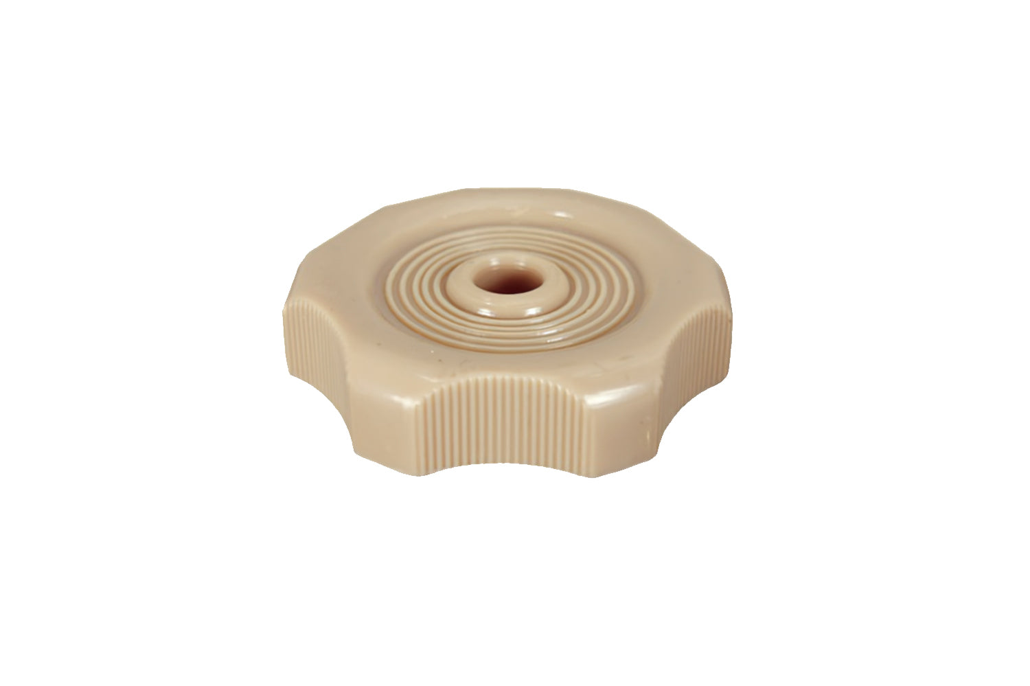 GoWesty skylight or louvered window knob showing a close-up of the functional, durable metal handle for window operation.
