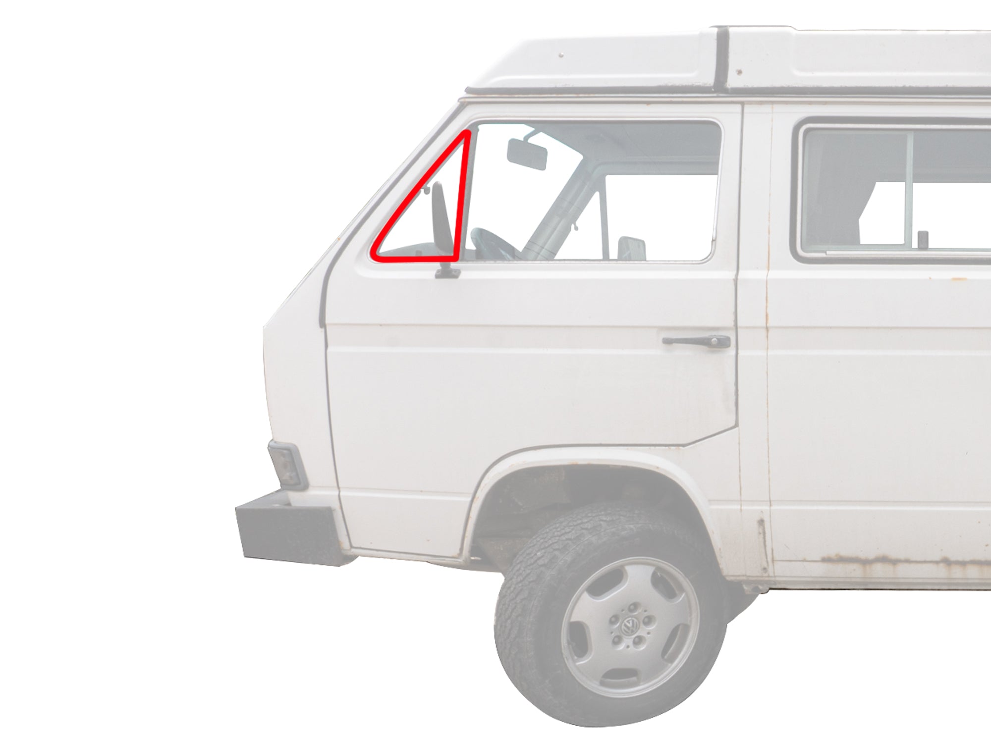 Replacement Glass (Vent Wing) [Vanagon] - OVERLANDERS Outfitter