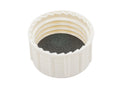 GoWesty fresh water tank drain cap viewed from underneath showing the unclassified plastic component for water drainage.
