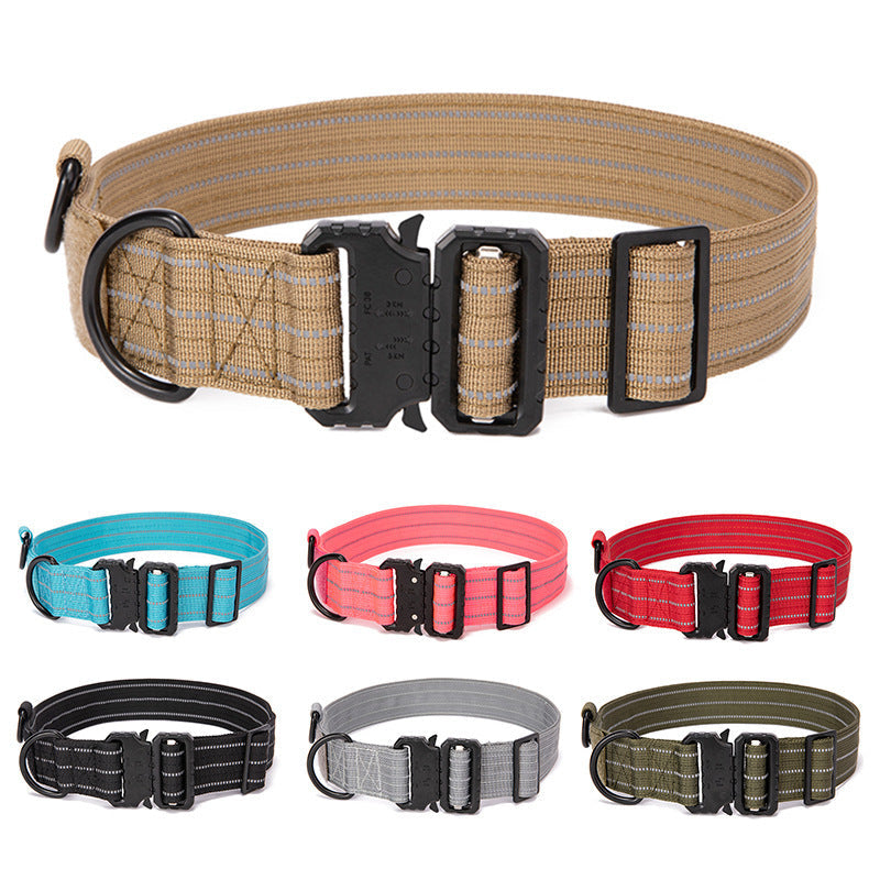 Tactical Dog Collar tactical yet stylish- Only the best for a Tactical Pup - OVERLANDERS Outfitter
