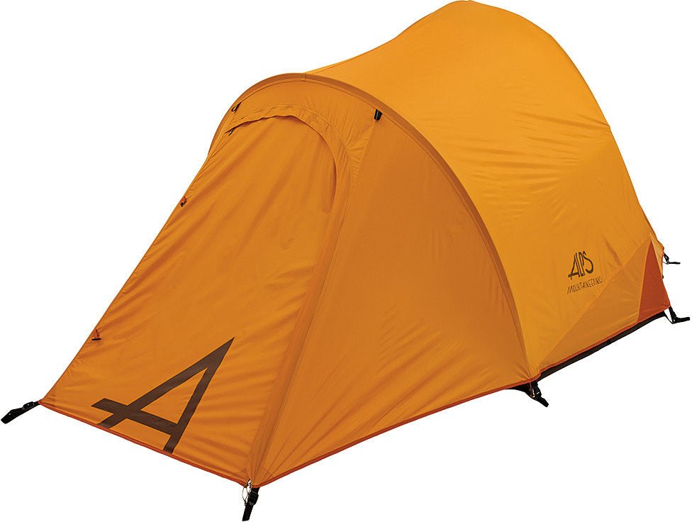 Backcountry Sportsman ALPS Mountaineering Tasmanian 3-person ground tent set up outdoors with rainfly and mesh windows