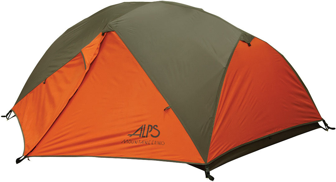 Backcountry Sportsman Chaos two-person ground tent set up outdoors, featuring durable fabric and breathable mesh windows.