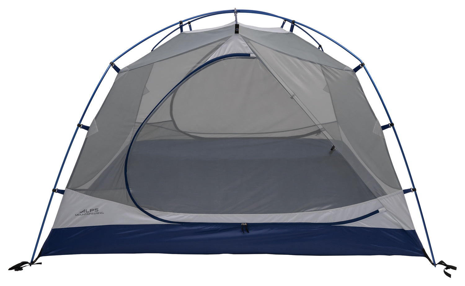 Backcountry Sportsman Acro PO Lis three-person ground tent set up outdoors, with green fabric and lightweight frame for camping.