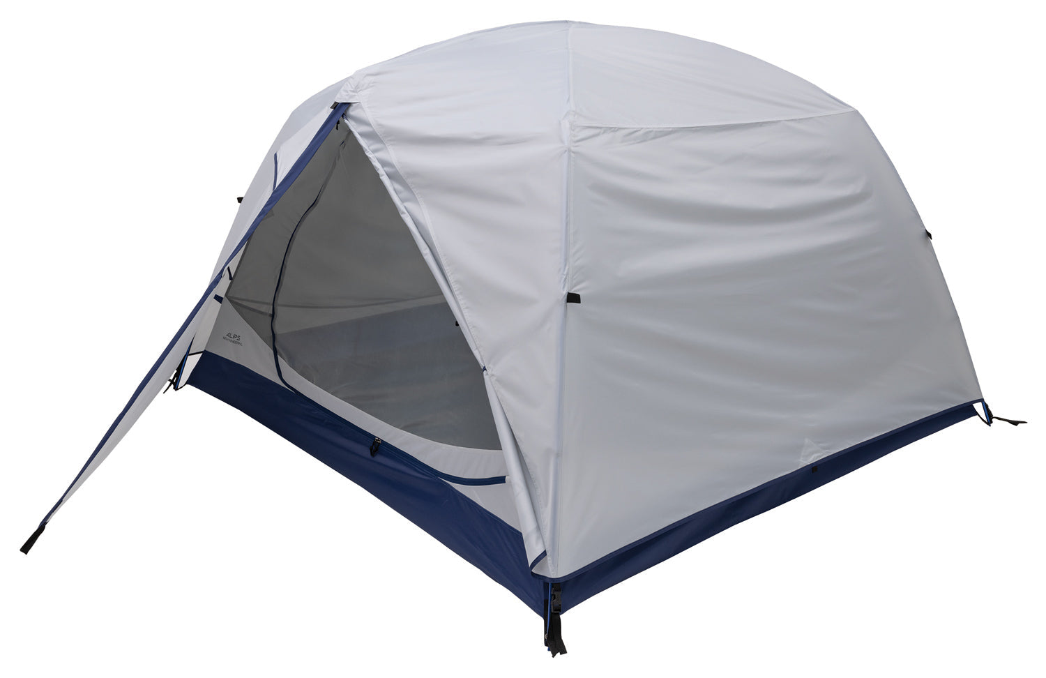 Backcountry Sportsman Acro PO Lis 4-person ground tent set up outdoors, featuring durable fabric and sturdy poles for camping.