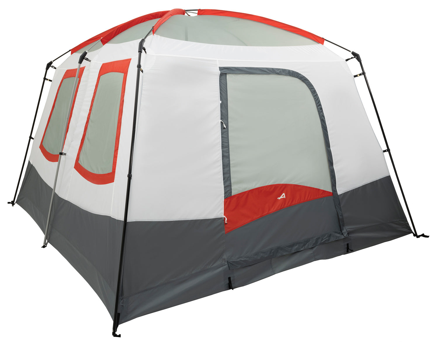 Backcountry Sportsman Camp Creek Two Room Tent set up outdoors, showcasing its spacious ground tent design for camping trips.