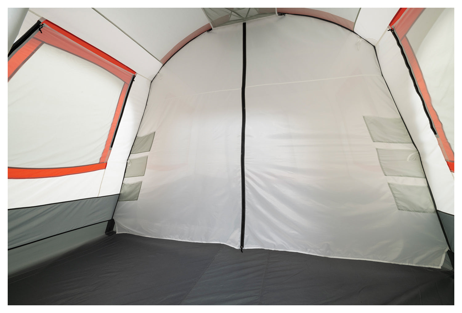 Backcountry Sportsman Camp Creek Two Room Tent set up outdoors with two spacious rooms and rainfly for camping adventures.