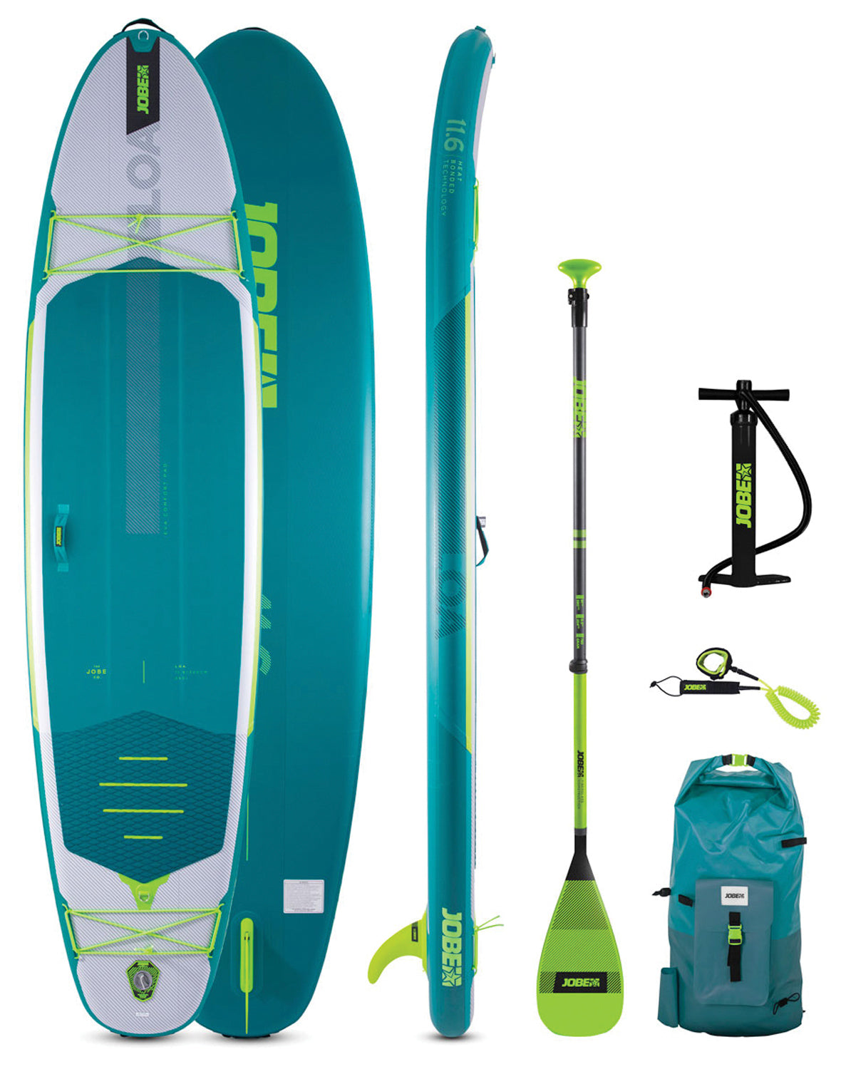 Backcountry Sportsman Loa 11.6 inflatable paddle board on water, showing its sleek design and durable construction.