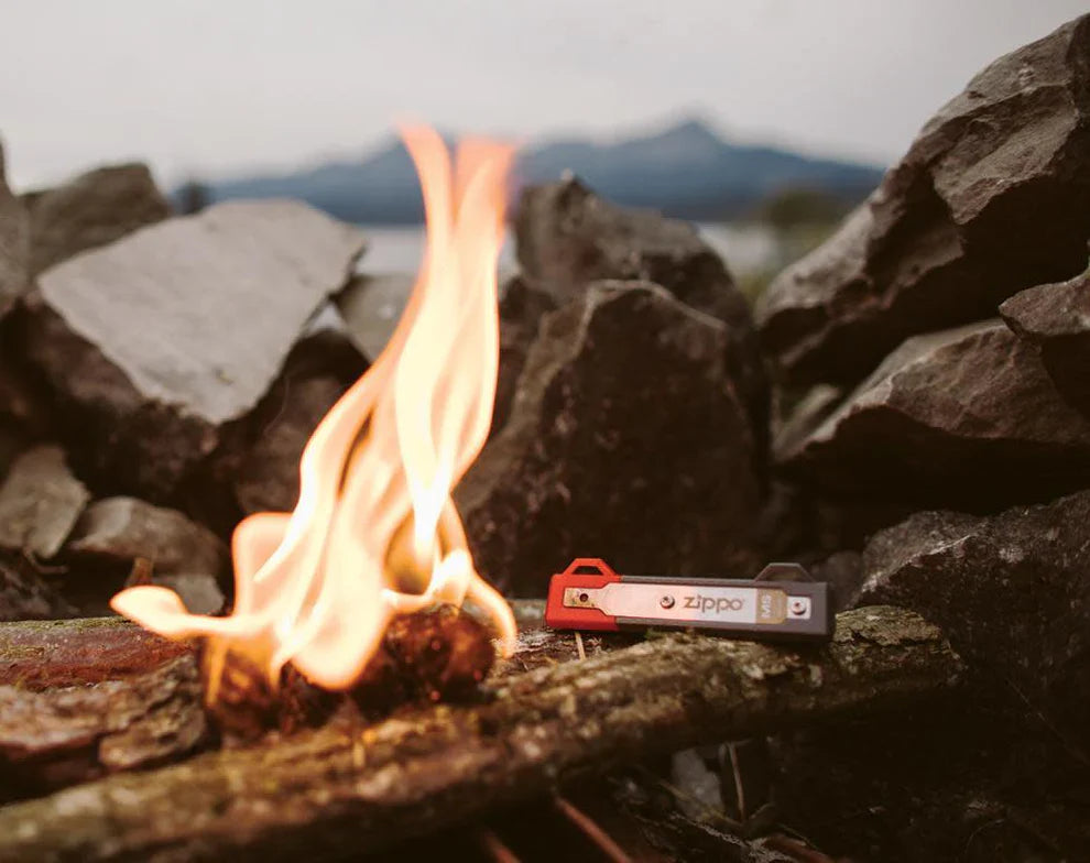 Zippo Mag Strike lighter by Americana Pipedream Apparel, featuring a sleek design and classic zippo finish.