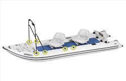 437ps Paddleski™ Swivel Seat Canopy Package - OVERLANDERS Outfitter