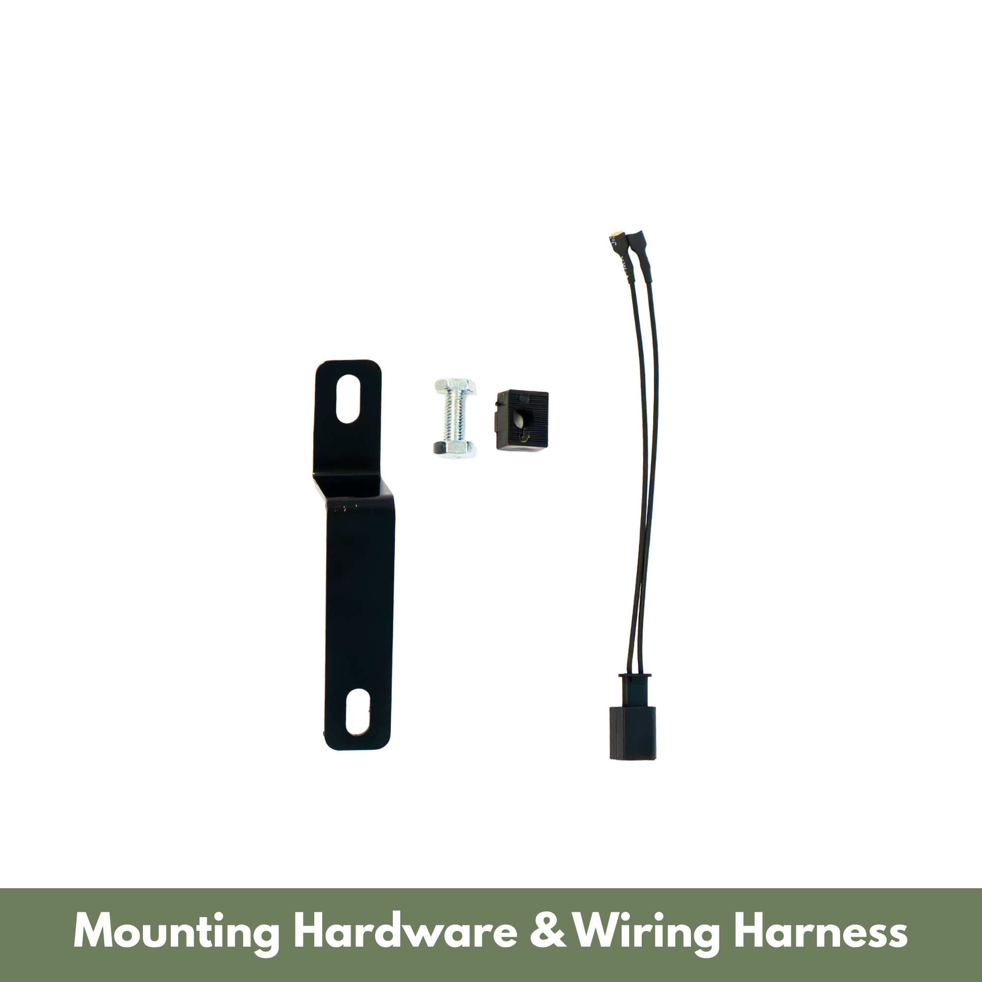 Upgraded Sprinter horn kit from The Van Mart, featuring dual-tone horns with mounting brackets and wiring components.