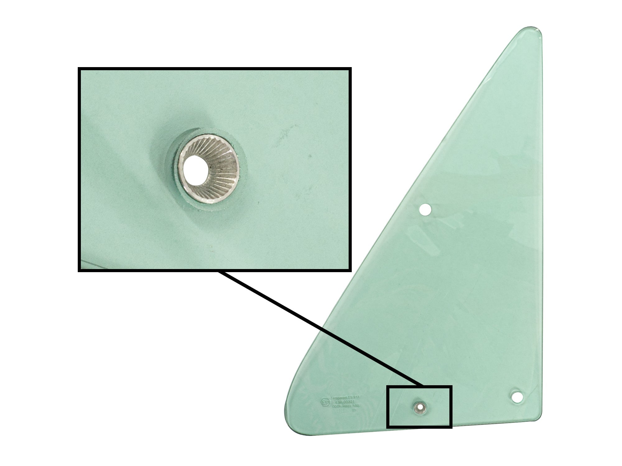 Wing Window Pressure Ring Spacer - OVERLANDERS Outfitter