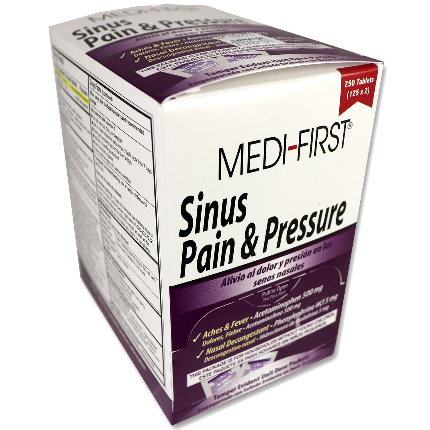 Sinus Pain & Pressure - 250 Per Box - We The Collective