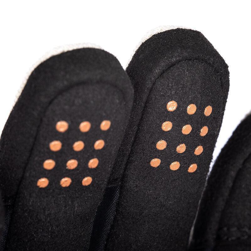 Bean's Moto Booth SULAITE™ G3 touch-screen motorcycle gloves with reinforced palms and adjustable wrist straps.