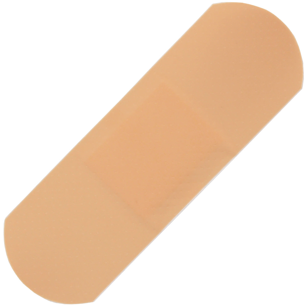 Adhesive plastic bandages, 1" x 3" size, for wound care, from quakekits.com, shown in a pack of 1,000 bandages.