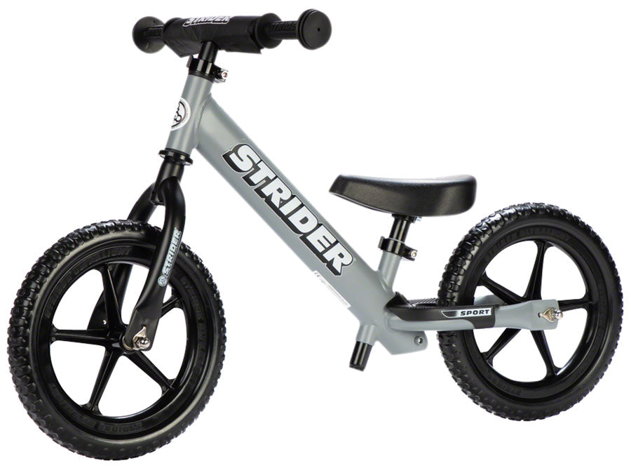 Strider 12 Sport Balance Bike - Matte Gray - We The Collective