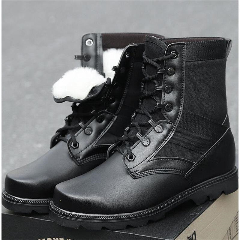 Cold Weather Combat Boots: Wool Lined for Ultimate Warmth and Comfort - OVERLANDERS Outfitter