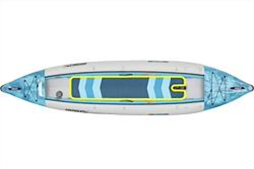 Backcountry Sportsman 385FTA FastTrack™ Pro Solo Angler fishing package with rod, reel, tackle box, and fishing accessories.