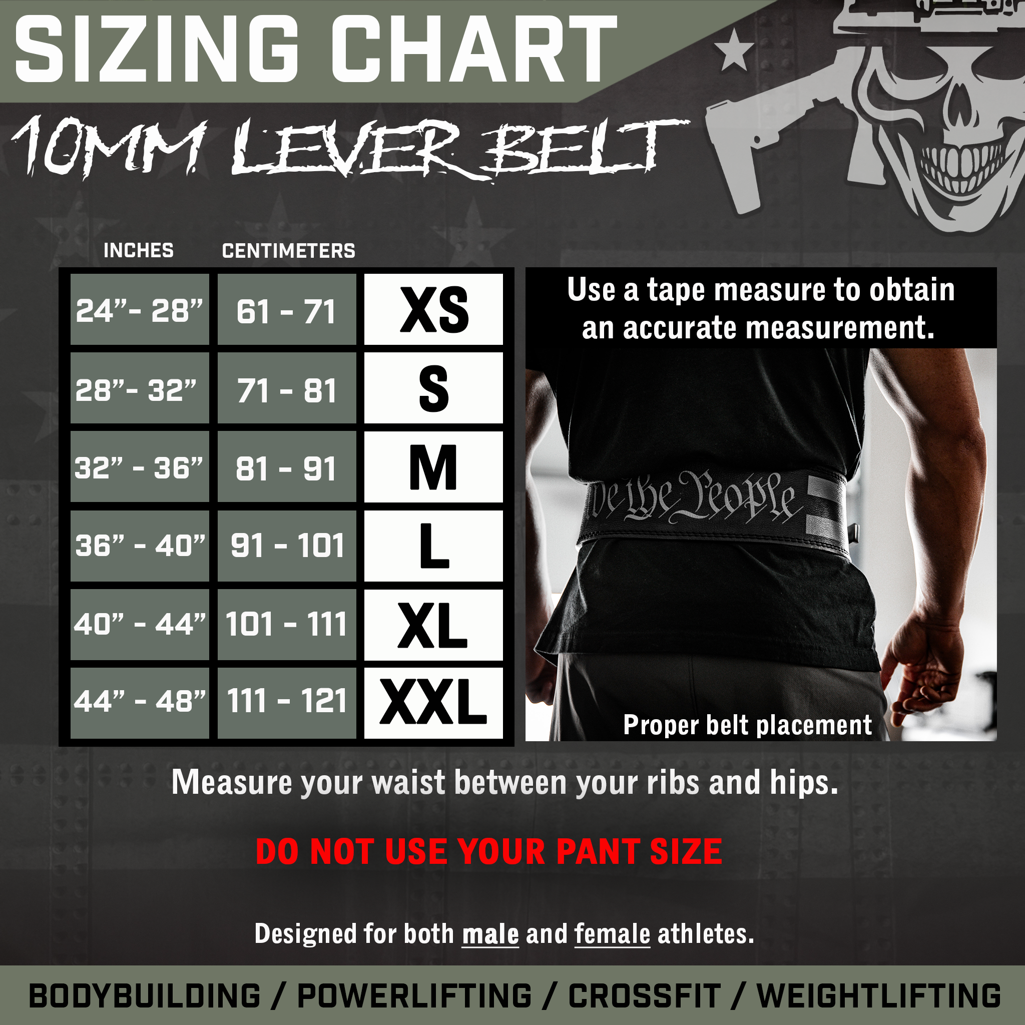 Assault Belt: 10mm Lever Weightlifting Belt - We The Collective