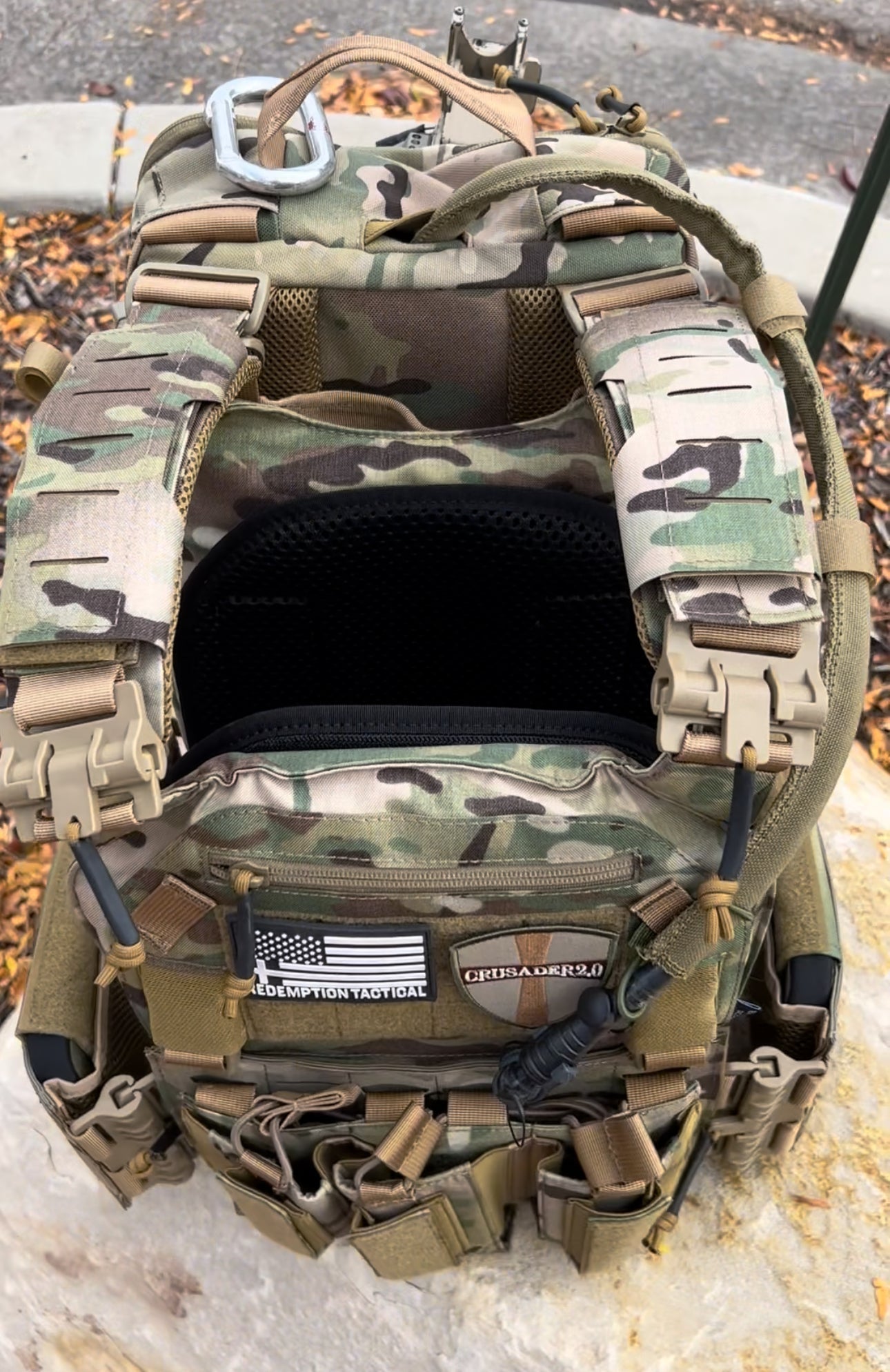 FULL KIT COMBO Crusader 2.0 V4 Armor COMBO PACKAGE LIGHTWEIGHT LEVEL IV (2) 10x12 Front/Back Plates, Mission Plate Carrier Bag - We The Collective