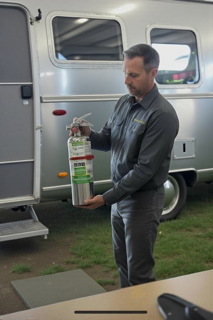 E-Firex Lithium Fire Extinguisher - OVERLANDERS Outfitter