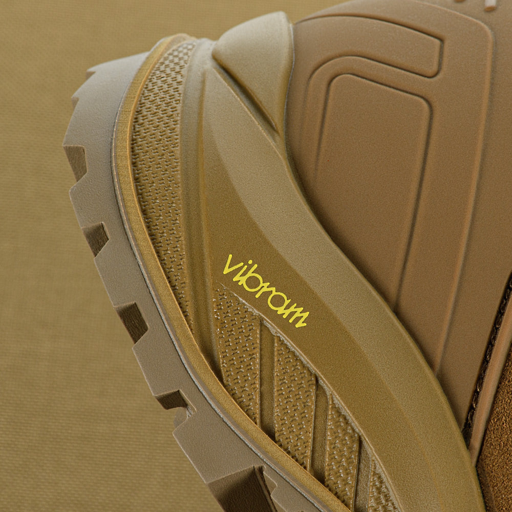 M-TAC Demi-Season Tactical Boots in black with rugged soles, designed for durability and comfort in tactical environments.