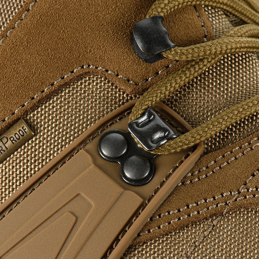 M-Tac Tactical Boots Demi-Season Pro Line in black, featuring durable leather and rubber soles, designed for tactical and outdoor use.