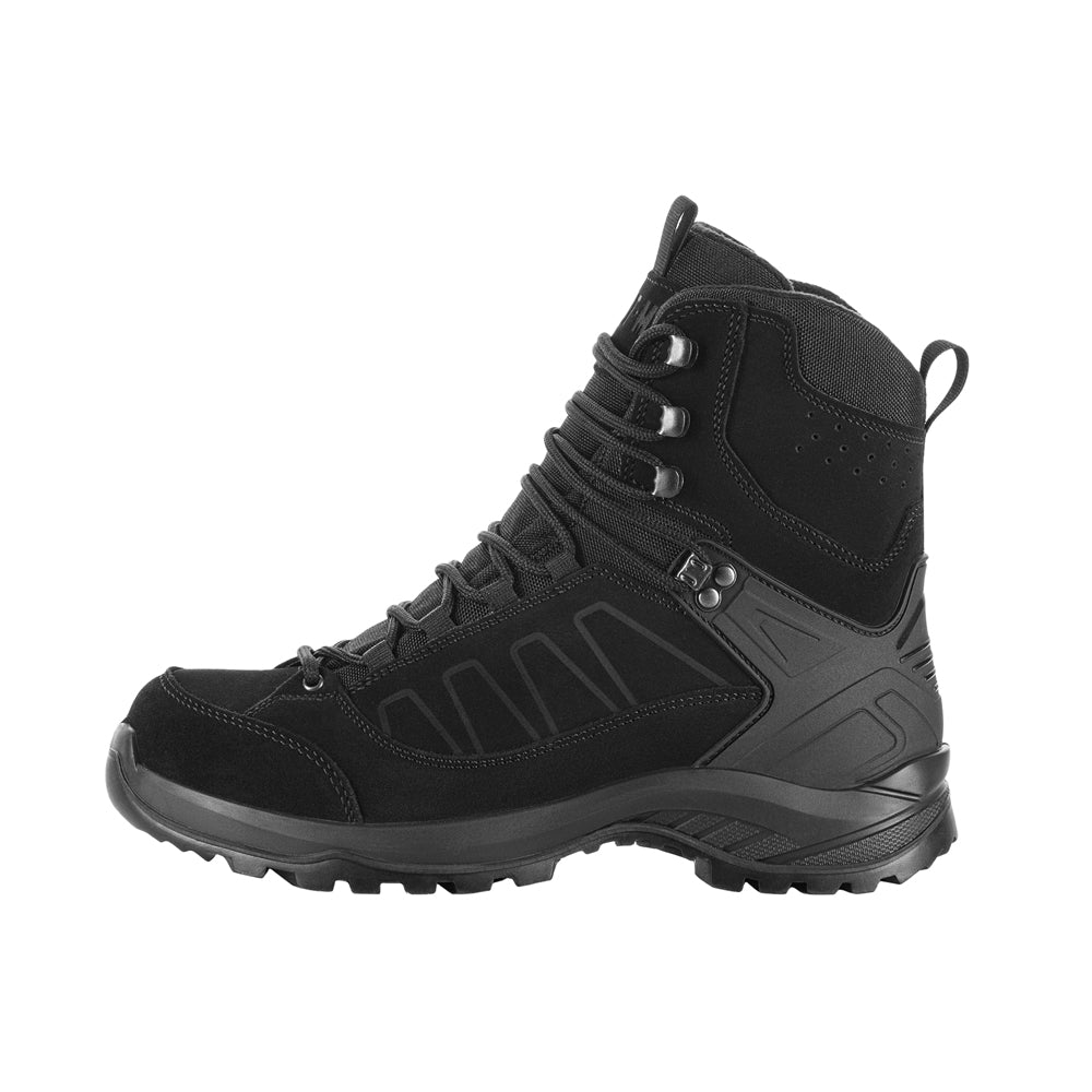 M-Tac tactical winter boots with rugged design, waterproof material, and sturdy soles for outdoor and tactical use.