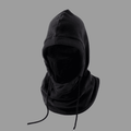 Decorative motorcycle riding anti-cold balaclava mask from Bean's Moto Booth featuring warm, fitted fabric for cold weather riding.