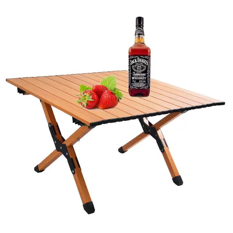 Portable picnic table by DailySale, outdoor recreation table with foldable design and sturdy surface for outdoor dining and activities.