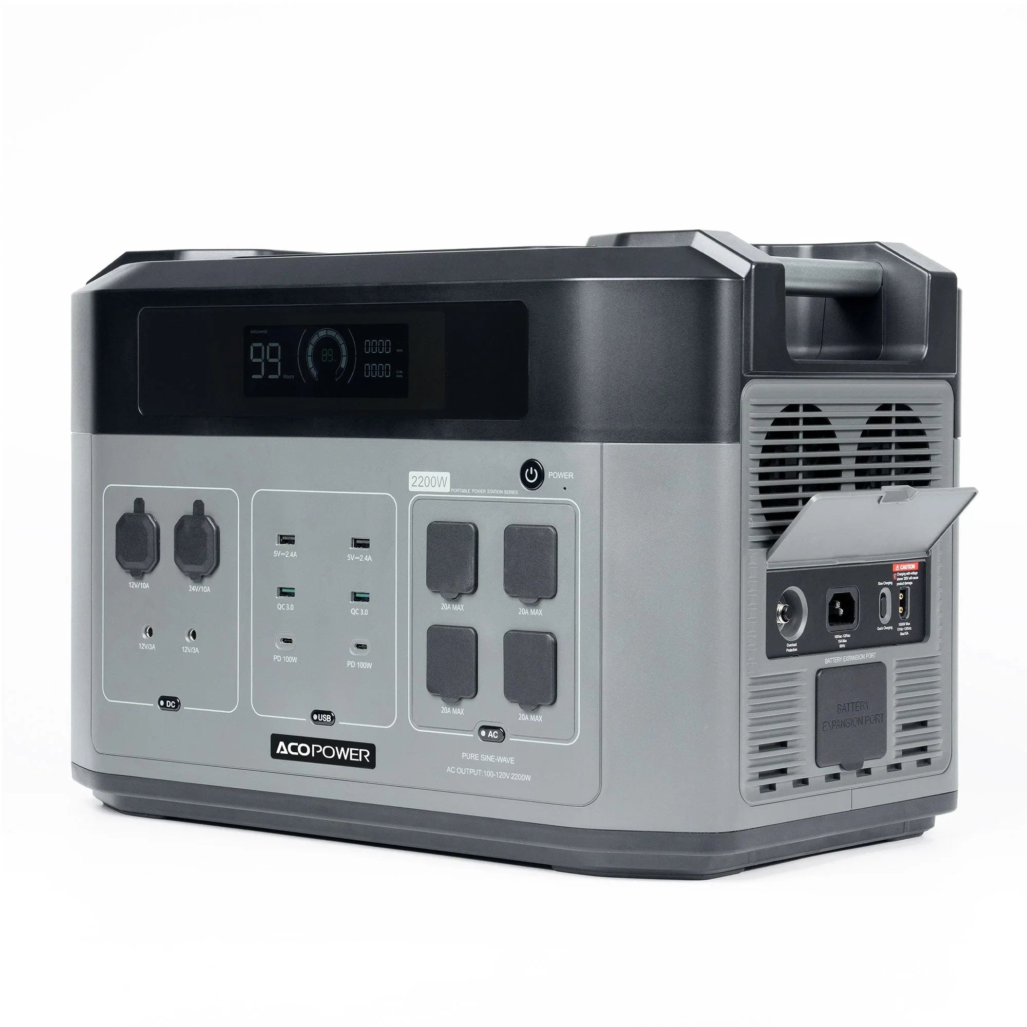 ACOPOWER BP2000 Solar Generator 2200W - OVERLANDERS Outfitter
