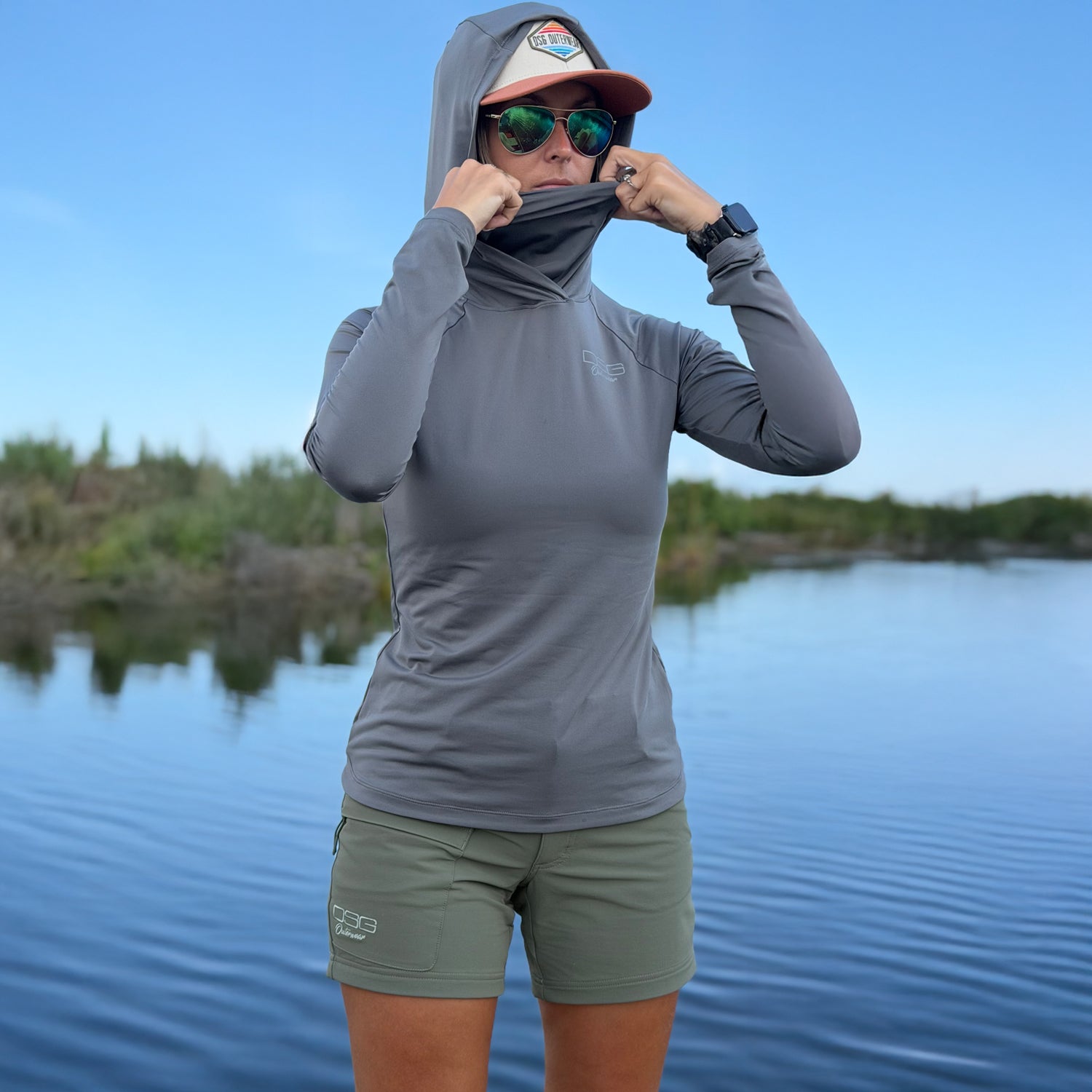 DSG OUTERWEAR Mave Short in black shown, casual men's shorts with adjustable waistband and side pockets on a plain background.