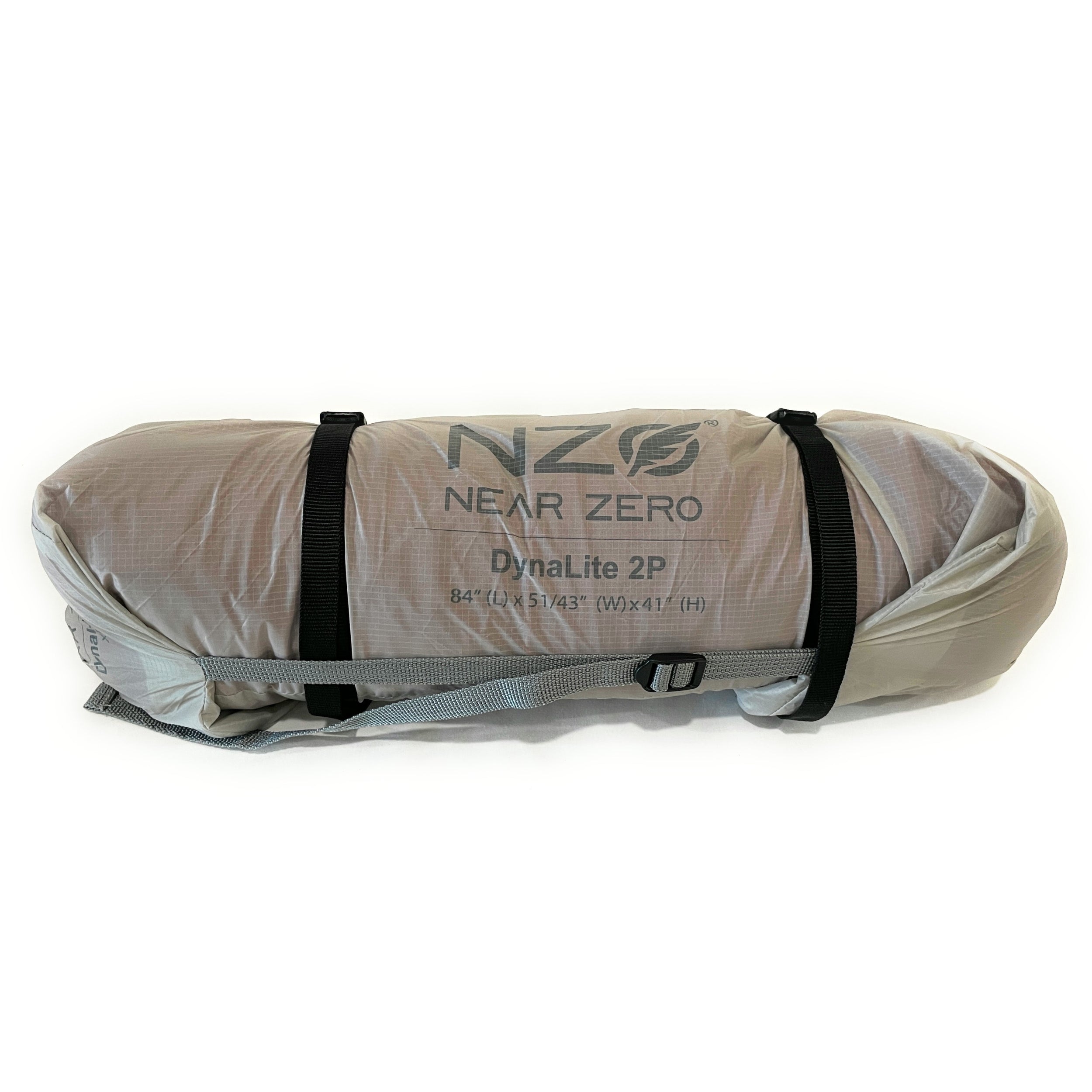 Near Zero Outdoor Gear tent compression bag, compact design for easy storage and transport, shown in a folded position.