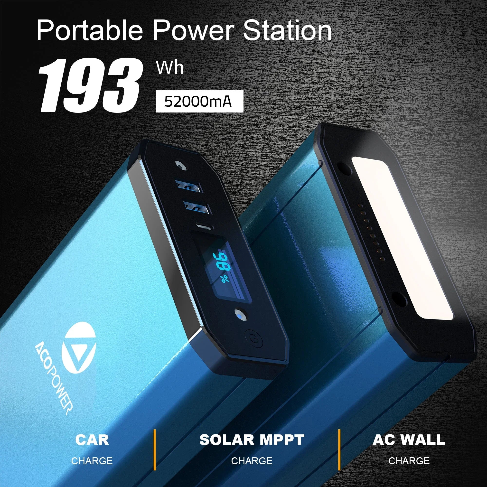 ACOPOWER 193Wh Portable Power Station - We The Collective