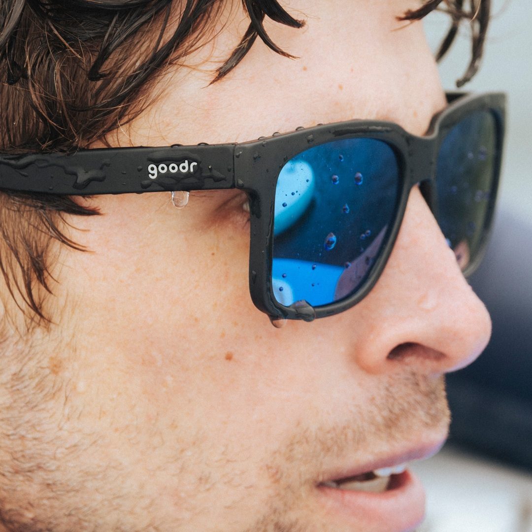 Rare Air Discs "Buoys Don't Cry" Tidal G Polarized Sunglasses floating accessories, showcasing stylish eyewear with polarized lenses.