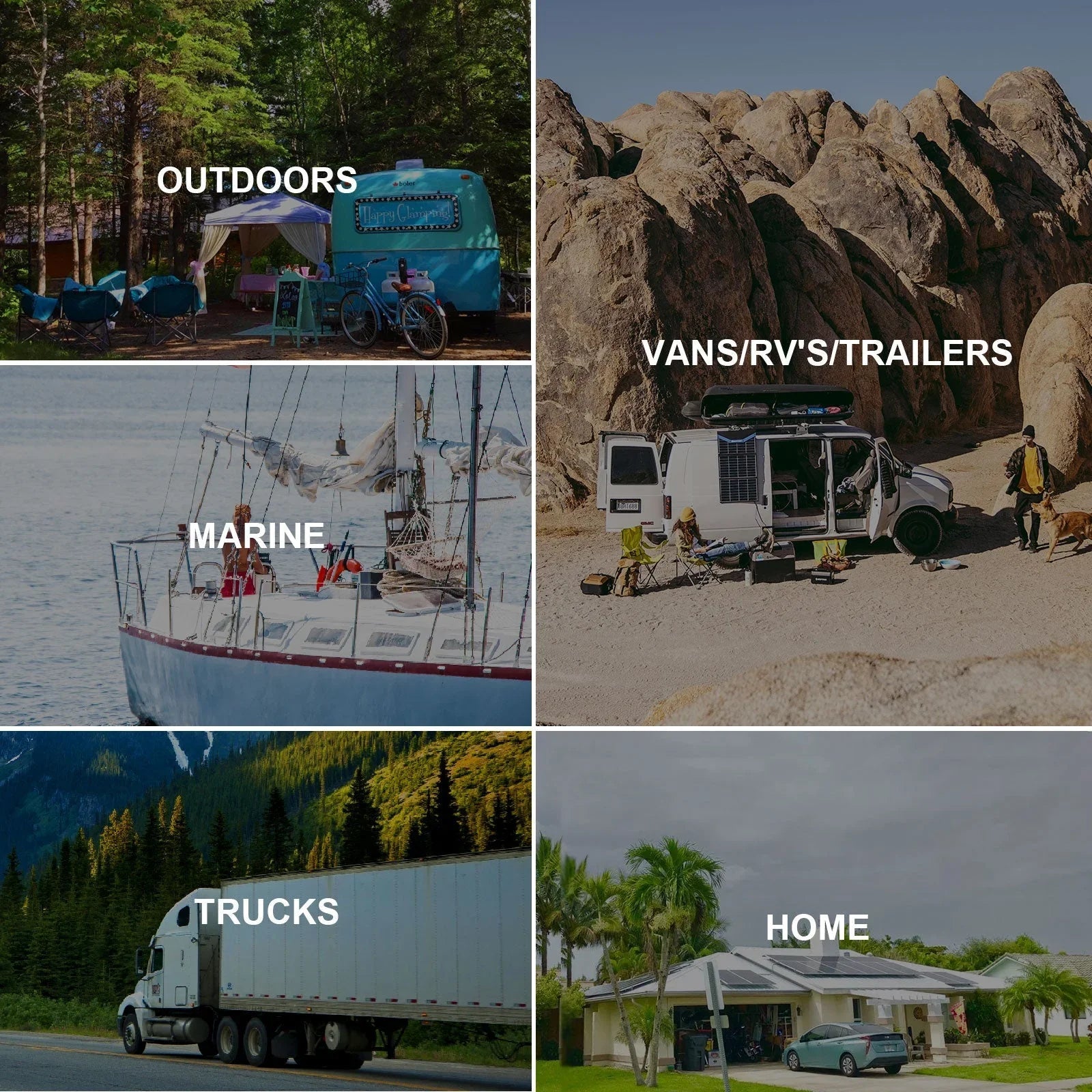 ACOPOWER Flexible RV Solar System - OVERLANDERS Outfitter
