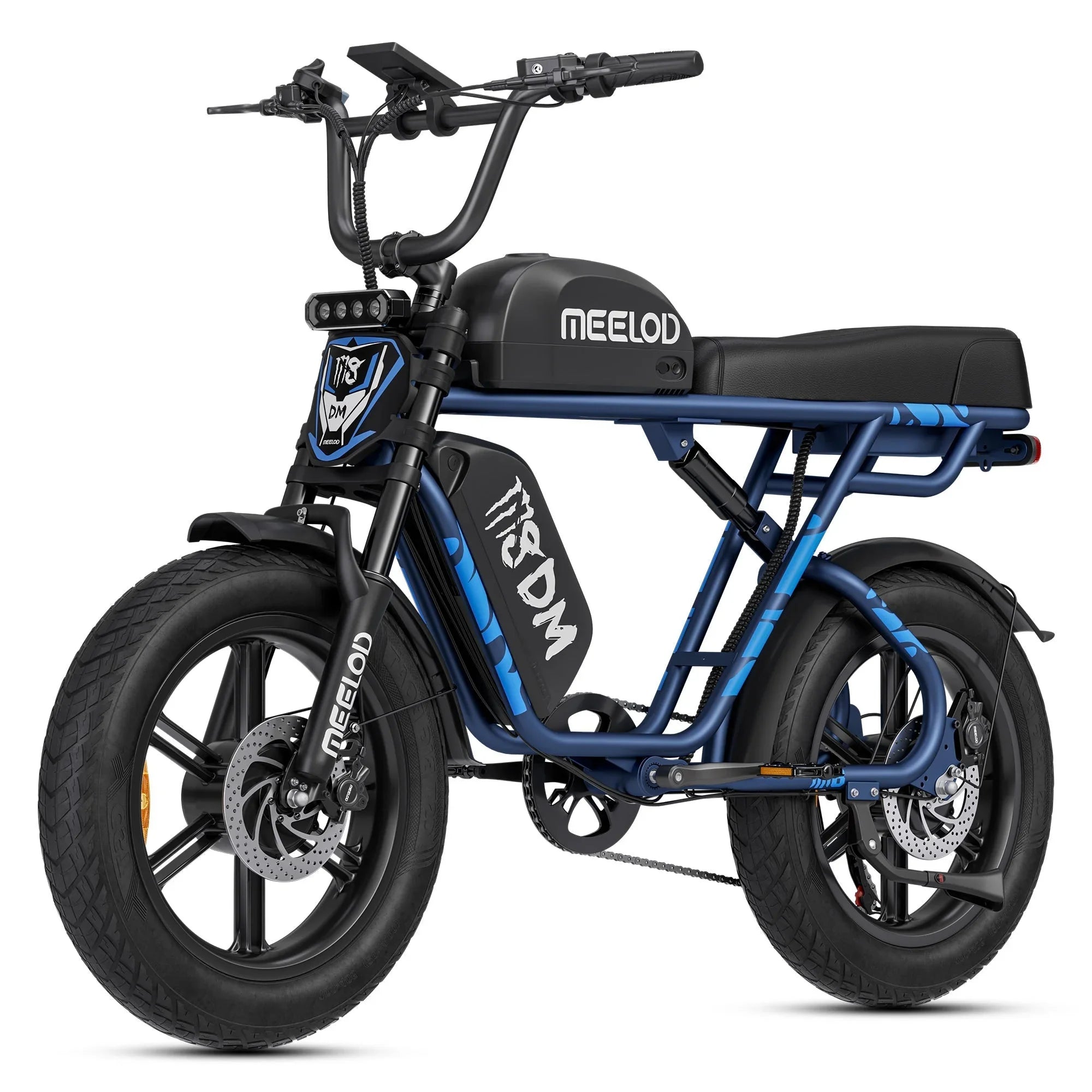 MEELOD M8DM | 2400W Dual Motor Fat Tire Ebike - OVERLANDERS Outfitter